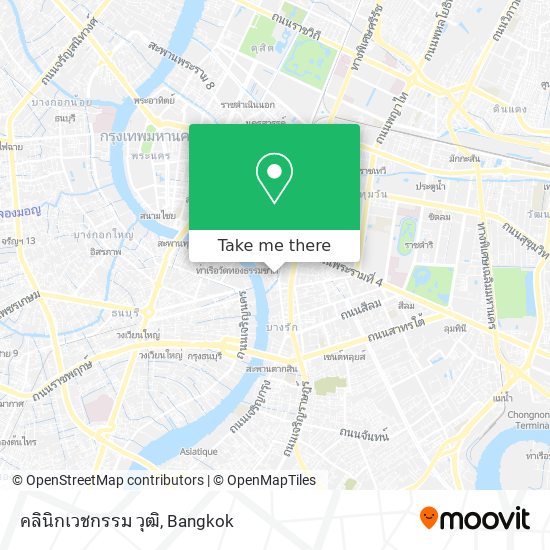 คลินิกเวชกรรม วุฒิ map