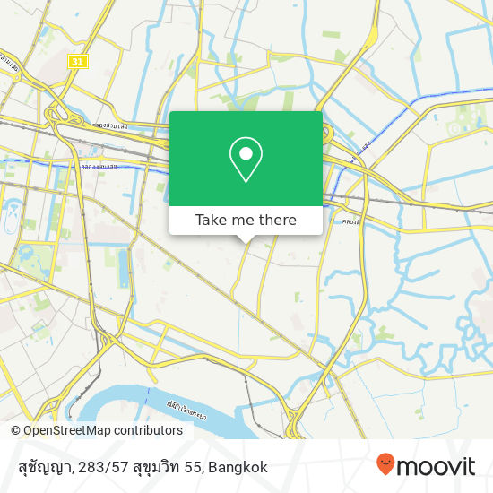 สุชัญญา, 283/57 สุขุมวิท 55 map