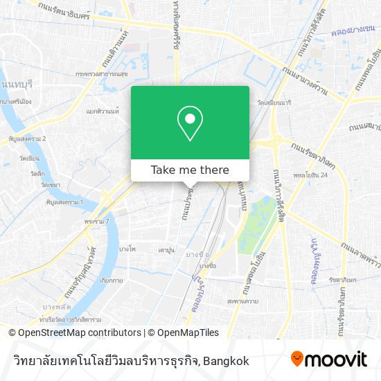 วิทยาลัยเทคโนโลยีวิมลบริหารธุรกิจ map