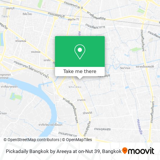 Pickadaily Bangkok by Areeya at on-Nut 39 map