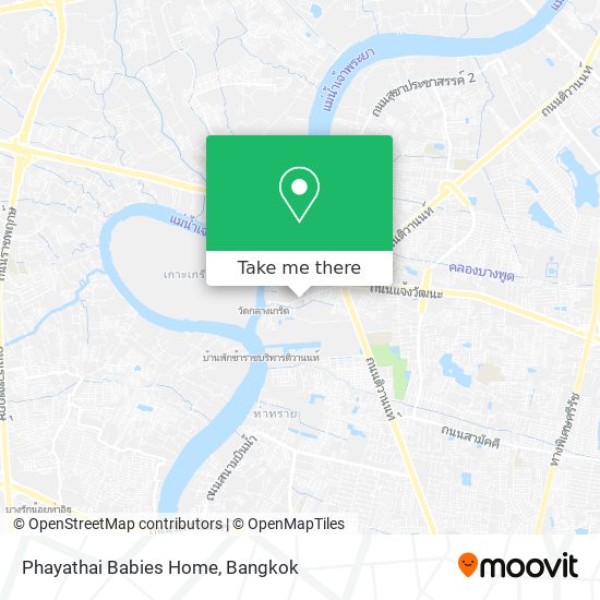 Phayathai Babies Home map