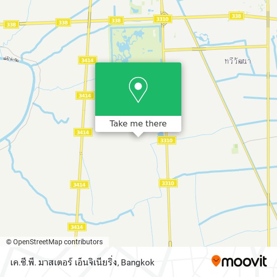 เค.ซี.พี. มาสเตอร์ เอ็นจิเนียริ่ง map