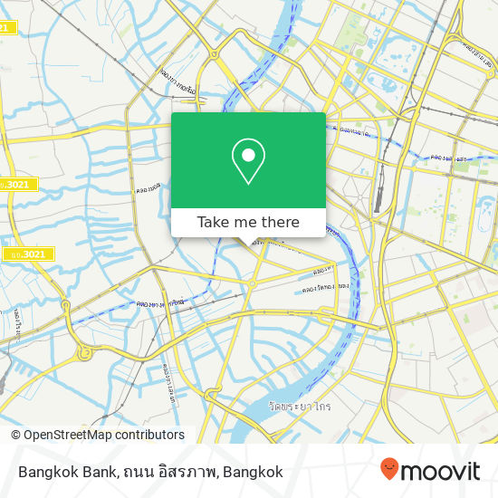 Bangkok Bank, ถนน อิสรภาพ map