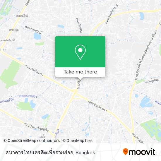 ธนาคารไทยเครดิตเพื่อรายย่อย map