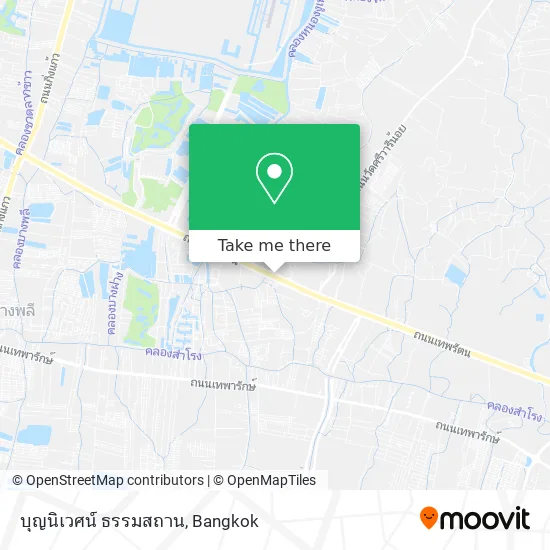 บุญนิเวศน์ ธรรมสถาน map