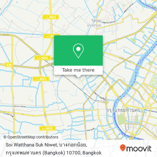 Soi Watthana Suk Niwet, บางกอกน้อย, กรุงเทพมหานคร (Bangkok) 10700 map