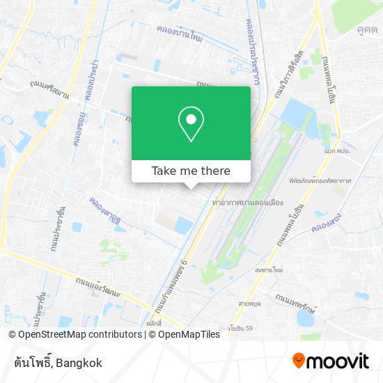 ต้นโพธิ์ map