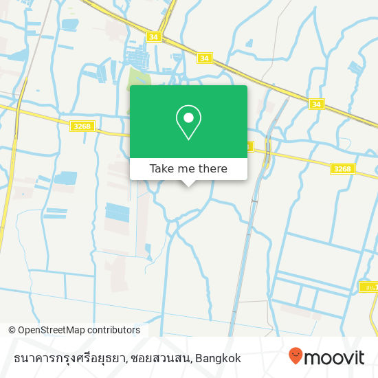 ธนาคารกรุงศรีอยุธยา, ซอยสวนสน map