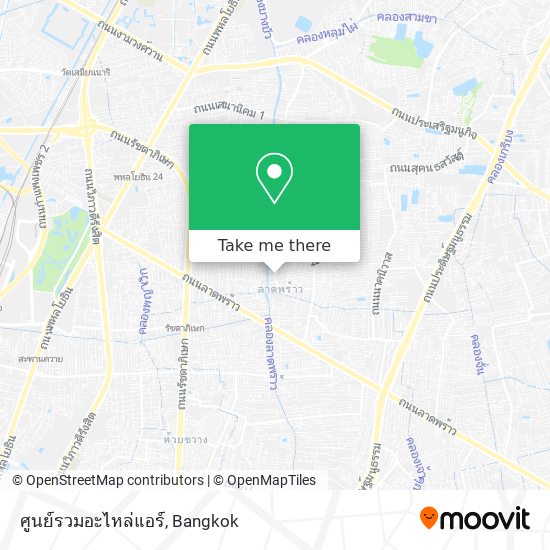 ศูนย์รวมอะไหล่แอร์ map