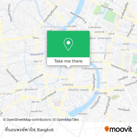 ที่นอนพงษ์พานิช map