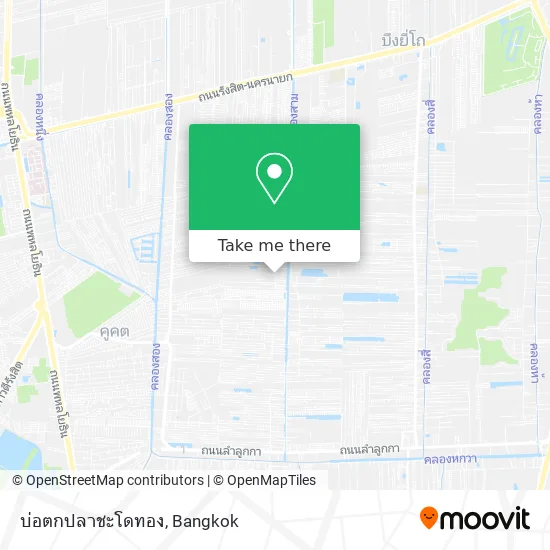 บ่อตกปลาชะโดทอง map