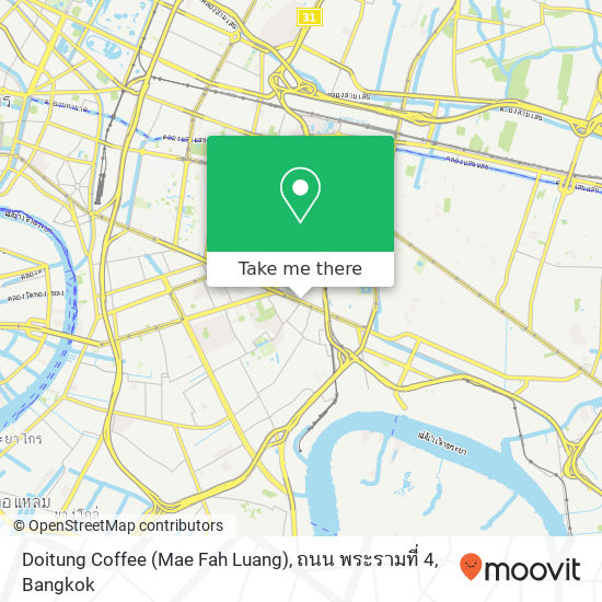 Doitung Coffee (Mae Fah Luang), ถนน พระรามที่ 4 map