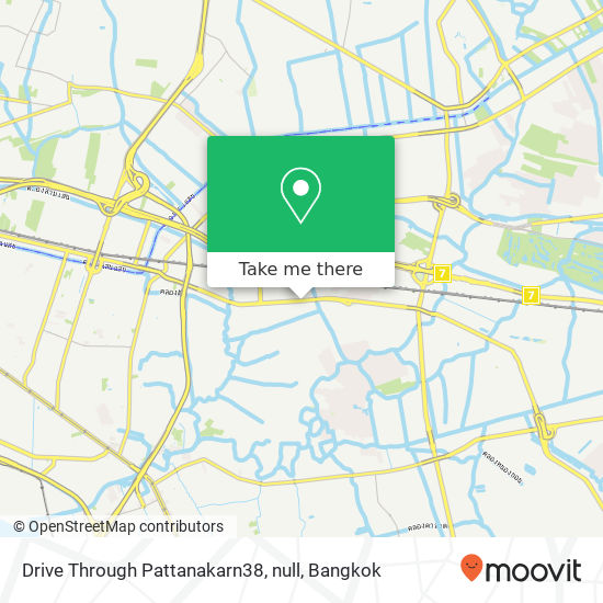 Drive Through Pattanakarn38, null map