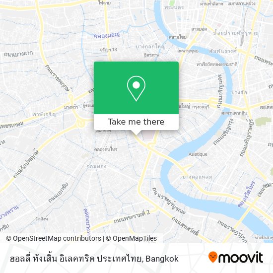 ฮอลลี่ หังเสิ้น อิเลคทริค ประเทศไทย map