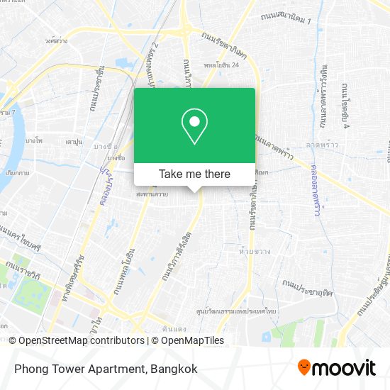 Phong Tower Apartment map