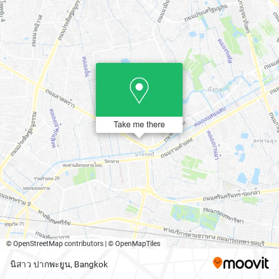 นิสาว ปากพะยูน map