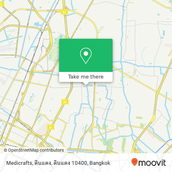 Medicrafts, ดินแดง, ดินแดง 10400 map