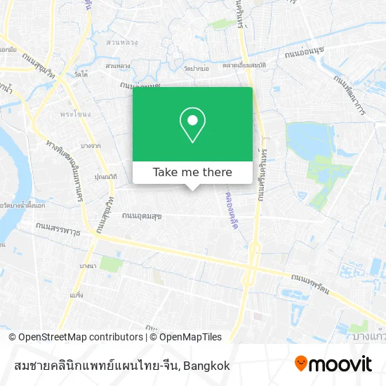 สมชายคลินิกแพทย์แผนไทย-จีน map