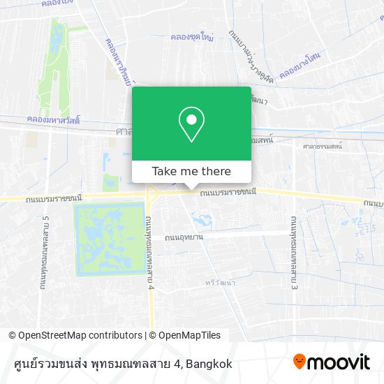 ศูนย์รวมขนส่ง พุทธมณฑลสาย 4 map