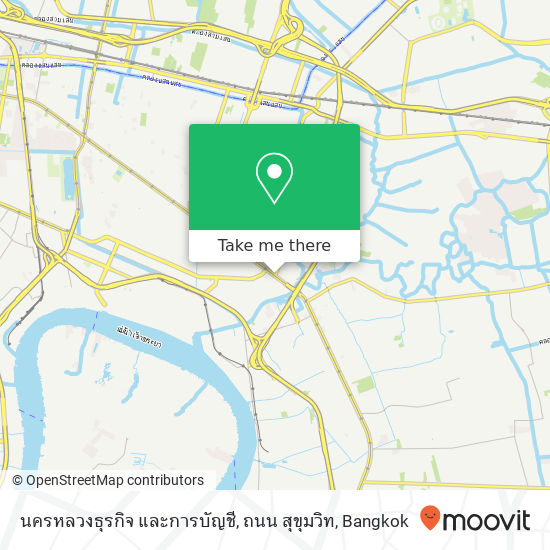 นครหลวงธุรกิจ และการบัญชี, ถนน สุขุมวิท map