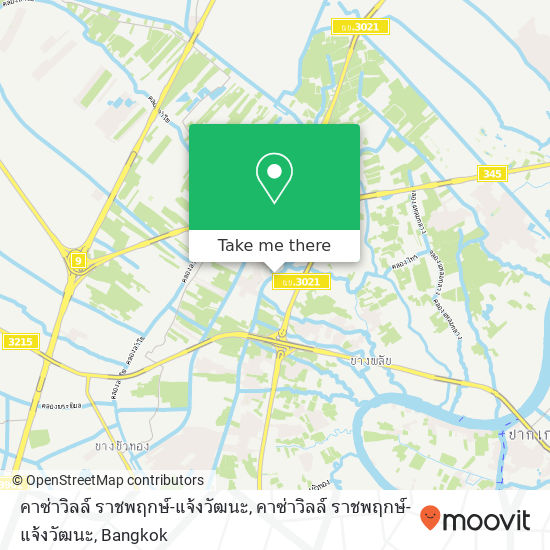 คาซ่าวิลล์ ราชพฤกษ์-แจ้งวัฒนะ, คาซ่าวิลล์ ราชพฤกษ์-แจ้งวัฒนะ map