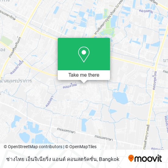 ช่างไทย เอ็นจิเนียริ่ง แอนด์ คอนสตรัคชั่น map