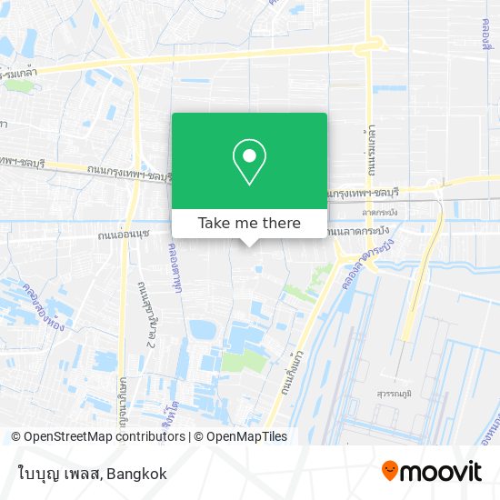 ใบบุญ เพลส map