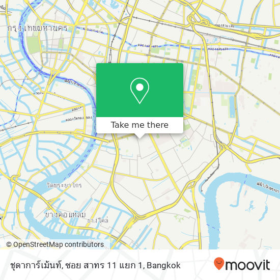 ชุดาการ์เม้นท์, ซอย สาทร 11 แยก 1 map