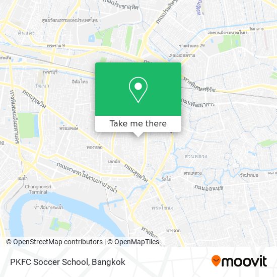 PKFC Soccer School map