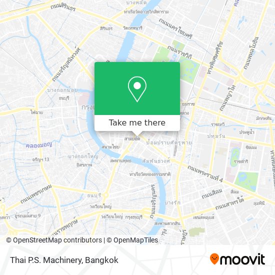 Thai P.S. Machinery map