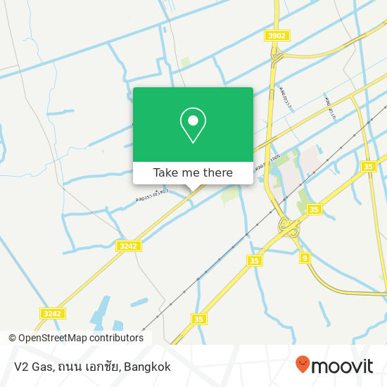 V2 Gas, ถนน เอกชัย map