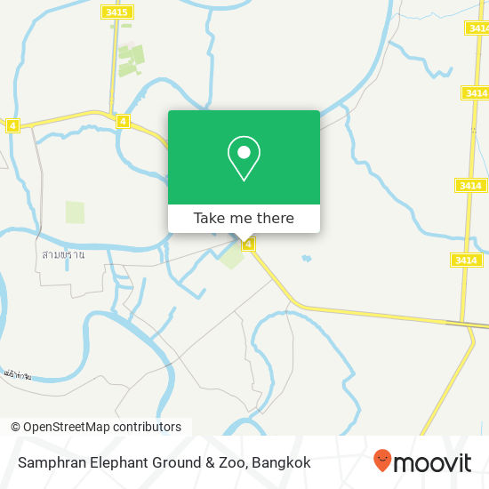 Samphran Elephant Ground & Zoo map
