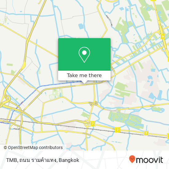 TMB, ถนน รามคำแหง map