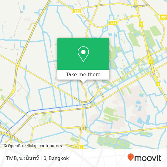 TMB, นวมินทร์ 10 map