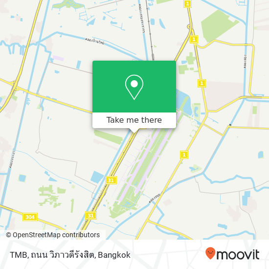 TMB, ถนน วิภาวดีรังสิต map