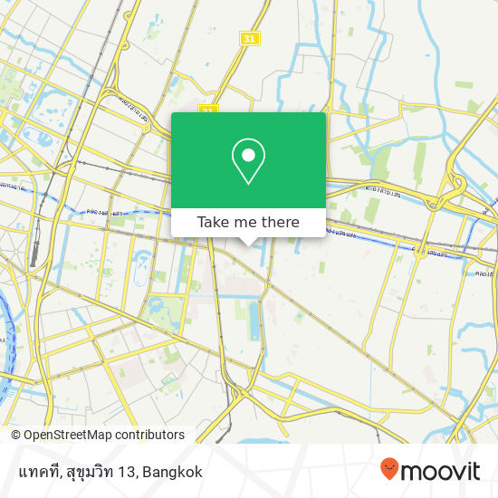 แทคที, สุขุมวิท 13 map