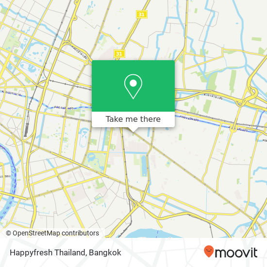 Happyfresh Thailand map