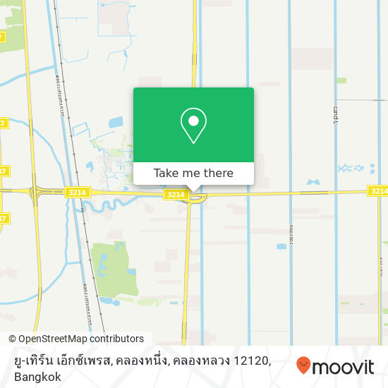 ยู-เทิร์น เอ็กซ์เพรส, คลองหนึ่ง, คลองหลวง 12120 map