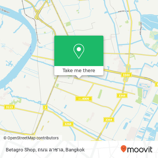 Betagro Shop, ถนน ลาซาล map