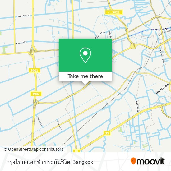 กรุงไทย-แอกซ่า ประกันชีวิต map