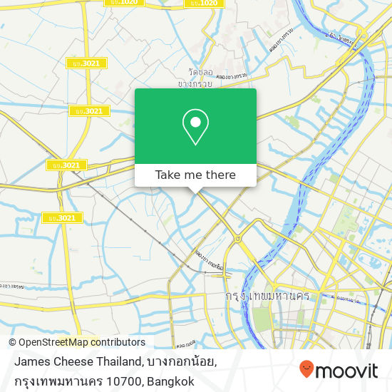 James Cheese Thailand, บางกอกน้อย, กรุงเทพมหานคร 10700 map