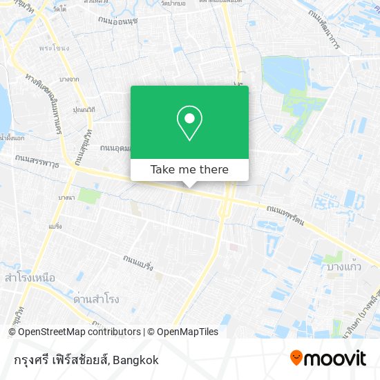 กรุงศรี เฟิร์สช้อยส์ map