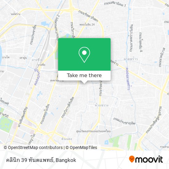 คลินิก 39 ทันตแพทย์ map