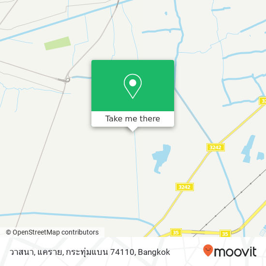 วาสนา, แคราย, กระทุ่มแบน 74110 map