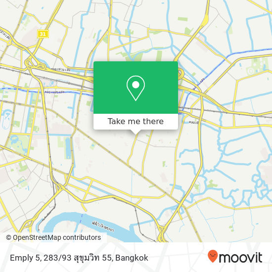 Emply 5, 283/93 สุขุมวิท 55 map