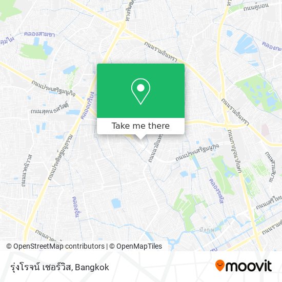 รุ่งโรจน์ เซอร์วิส map