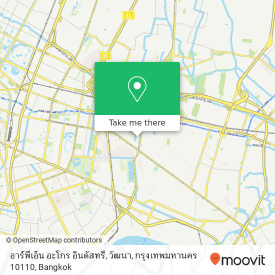 อาร์พีเอ็น อะโกร อินดัสทรี, วัฒนา, กรุงเทพมหานคร 10110 map