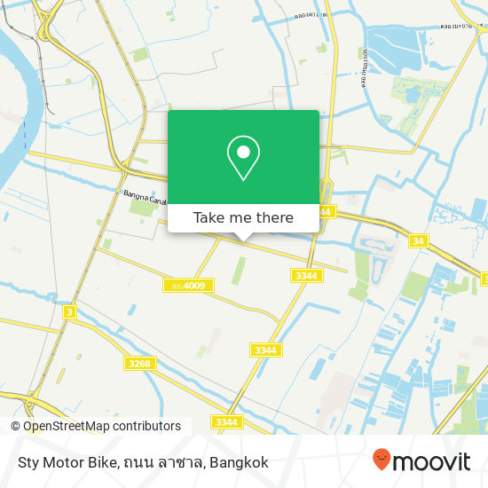 Sty Motor Bike, ถนน ลาซาล map