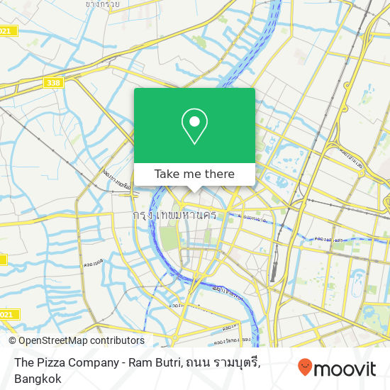 The Pizza Company - Ram Butri, ถนน รามบุตรี map