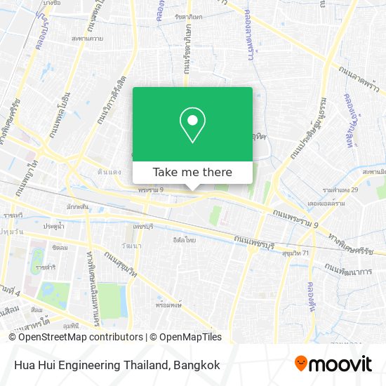 Hua Hui Engineering Thailand map